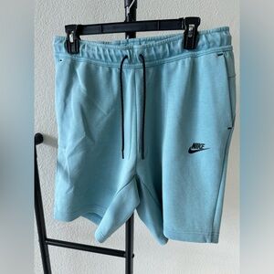 Light Blue Nike Men’s Sportswear Fleece Tech Shorts